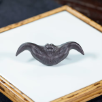 Tea Pet Fledermaus aus Yixing-Ton, 9 × 3 × 3 cm