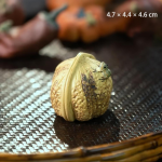 Tea Pet Frucht aus Yixing-Ton — Cremegelber und hellgrüner Maiskolben