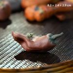 Tea Pet Frucht aus Yixing-Ton — Rotbraune Chilischote