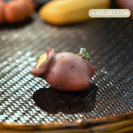 Tea Pet Frucht aus Yixing-Ton — Rotbraune Kartoffel