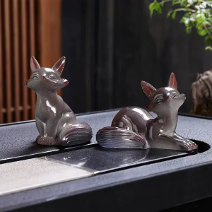 Tea Pet Fuchs in sitzender oder liegender Haltung