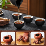 Tea Pet Fuchs mit Babyfigur