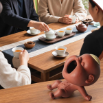 Tea Pet Fuchs mit Babyfigur