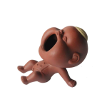 Tea Pet Fuchs mit Babyfigur — Liegendes Baby