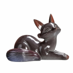 Tea Pet Fuchs mit Babyfigur — Liegendes Tier