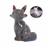 Tea Pet Fuchs mit Babyfigur — Sitzendes Tier