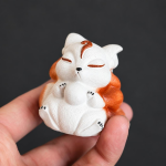 Tea Pet Fuchs mit neun Schwänzen