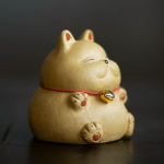 Tea Pet Glückskatze aus Yixing-Ton