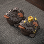 Tea Pet Glückskröte aus Yixing-Ton