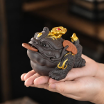 Tea Pet Glückskröte aus Yixing-Ton