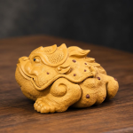 Tea Pet Goldkröte aus Zisha-Ton in 3 Farben