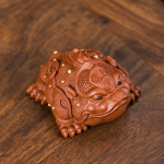 Tea Pet Goldkröte aus Zisha-Ton in 3 Farben
