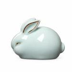 Tea Pet Hase aus glasierter Keramik
