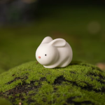 Tea Pet Hase aus glatter Keramik