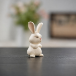 Tea Pet Hase aus Yixing-Ton (Zisha), 8,4 cm