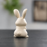 Tea Pet Hase aus Yixing-Ton (Zisha), 8,4 cm