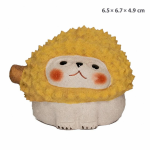 Tea Pet Igel aus violettem Ton — Gedrungen