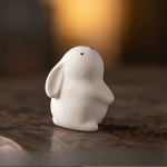 Tea Pet Kaninchen aus Keramik in zwei Haltungen — Stehend