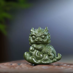 Tea Pet Kirin aus Yixing-Ton (Zisha)