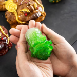 Tea Pet Kohl aus Kunstharz mit Farbwechsel