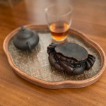 Tea Pet Krabbe als Teefilter aus Keramik