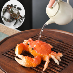 Tea Pet Krabbe aus Kunstharz