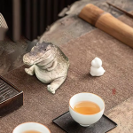 Tea Pet Krokodil aus Harz