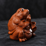 Tea Pet Kröte aus Zisha-Ton, 9,7 cm