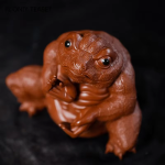 Tea Pet Kröte aus Zisha-Ton, 9,7 cm