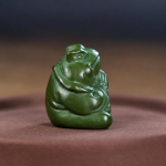 Tea Pet Kröte im Miniaturformat aus Yixing-Ton