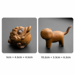 Tea Pet Kröte oder Katze aus Keramik
