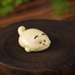Tea Pet Liegende Katze aus Yixing-Ton
