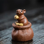 Tea Pet Maus aus Yixing-Ton — Rotbraune Maus