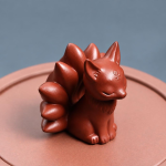 Tea Pet mit neun Schwänzen aus Yixing-Ton