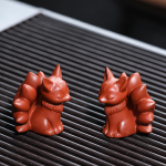 Tea Pet mit neun Schwänzen aus Yixing-Ton