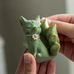 Tea Pet Neunschwänziger Fuchs aus Kunstharz