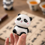 Tea Pet Pandabär aus Keramik