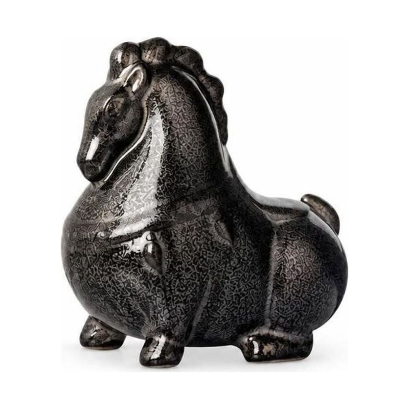 Tea Pet Pferd aus glasierter Keramik