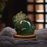 Tea Pet Pixiu aus Kunstharz mit Farbwechsel