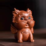 Tea Pet Pixiu aus violettem Ton