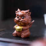Tea Pet Pixiu aus violettem Ton
