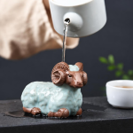 Tea Pet Schaf aus Keramik in 7 Varianten