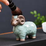 Tea Pet Schaf aus Keramik in 7 Varianten
