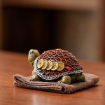 Tea Pet Schildkröte aus Kunstharz