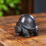 Tea Pet Schildkröte aus Yixing-Ton, handgeschnitzt