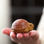 Tea Pet Schildkröte aus Zisha-Ton, Symbol für Langlebigkeit