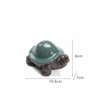 Tea Pet Schildkröte mit Teefilter aus Keramik