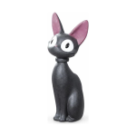 Tea Pet Schwarze Katze in sitzender Haltung