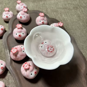 Tea-Pet-Schwein aus Keramik