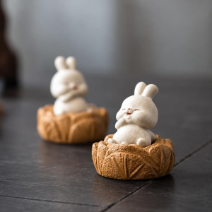 Tea Pet Sitzender Hase aus Yixing-Ton